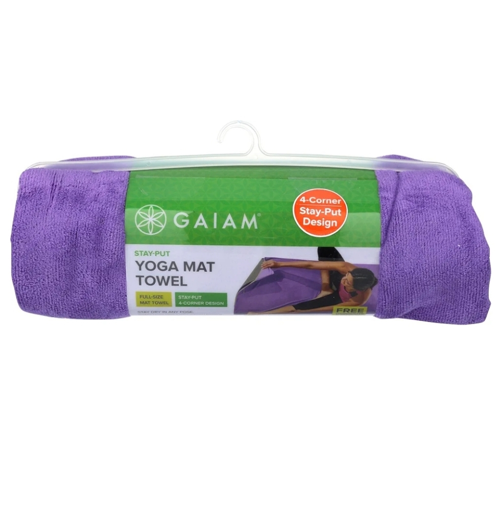 Gaiam Hot Yoga towel yoga mat cover